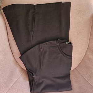 ZARA Flared-skirt Jersey Dress - Size M